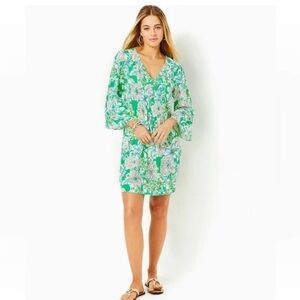 NWT Lilly Pulitzer‎ Danika 3/4 Sleeve Tunic Dress - MSRP $168.00 size 00